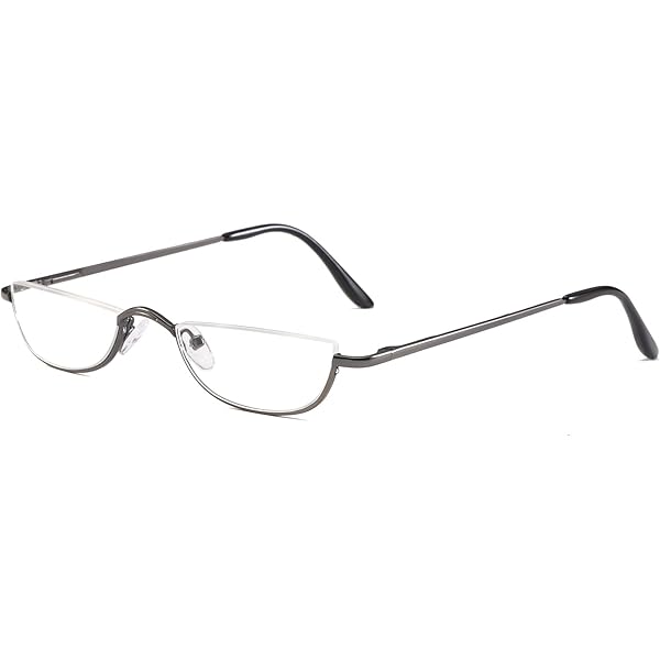 Amazon.co.jp: [REAVEE] 老眼鏡 ハーフリム 携帯用 ケース付け 超軽量